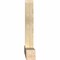 Ekena Millwork Portland Rough Sawn Timber Gable Bracket, Douglas Fir, 108"W x 40"H x 6"D x 6"F, 9/12 Pitch GBW108X40X0606POR00RDF - alternate 2
